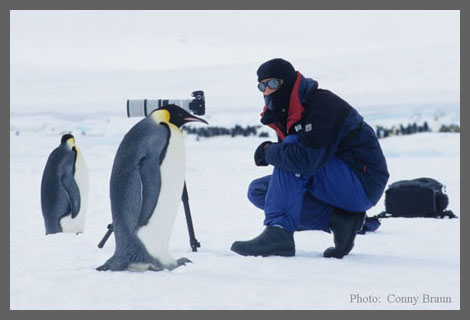 Richard in Antarctic