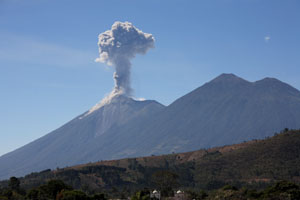 Fuego Volcano Guatemala Eruption