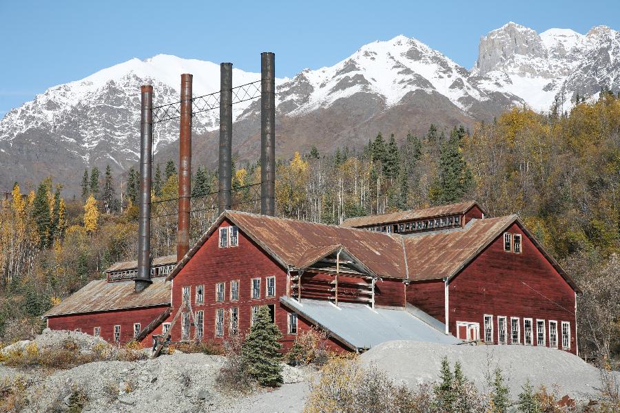 Kennecott Copper Mine Mill Town, Boiler House, Alaska