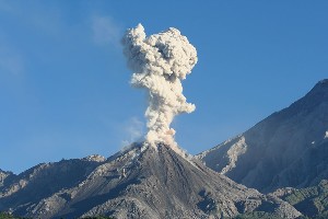 Santiaguito Eruption, Calientes Dome