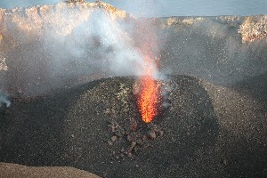 Small Strombolian Eruption