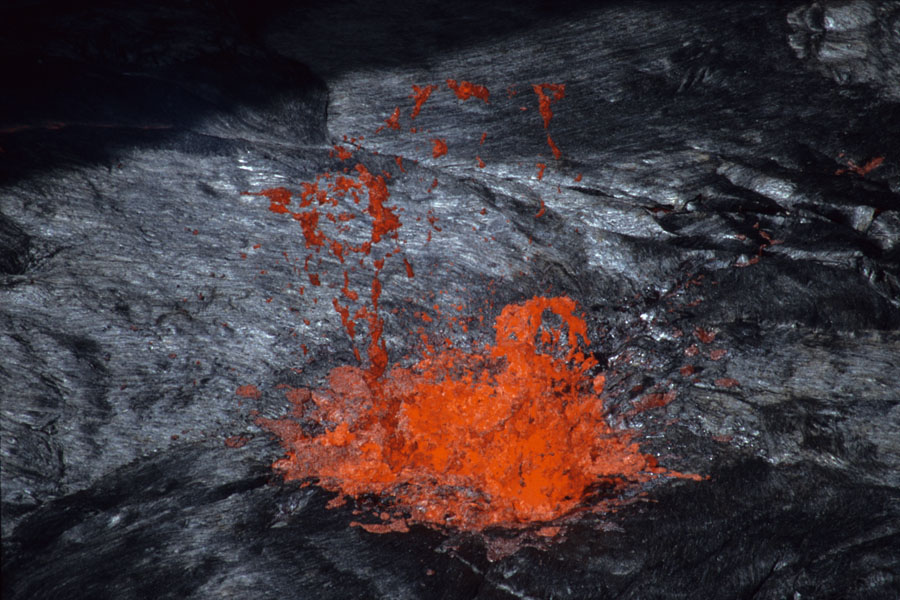 Erta Ale Volcano Lava Fountain