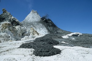 Carbonatite Lava Flow Oldoinyo Lengai