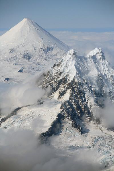 Shishaldin and Isanotski Volcanoes