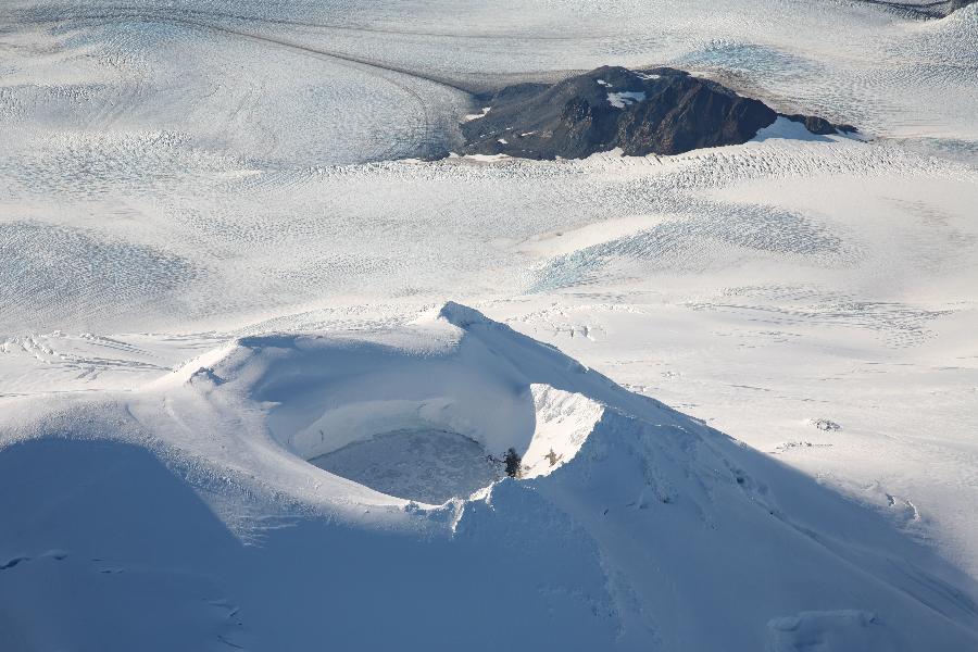 Douglas Volcano Summit Crater, Alaska