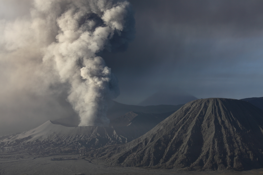 Mount Bromo, Tengger Caldera, Eruption 2010-2011