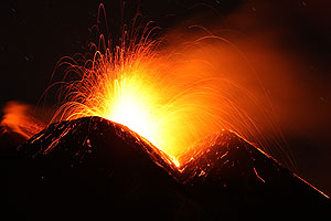 Strombolian precursor activity of Paroxysmal eruption, Mount Etna Volcano