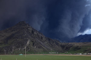 Eyjafjallajökull volcano ash cloud