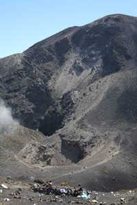 Acatenango Volcano 1924-1927 eruption craters