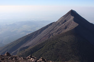 East flank of Fuego Volcano, Guatemala