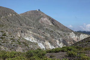 Kelimutu volcano, upper panorama terrace
