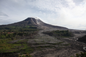 Overview of deposits from 2014- eruption of Sinabung volcano