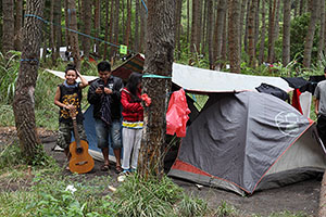 Camp Pine 2, Soputan volcano trail