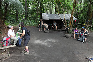 Camp Pine 1, Soputan volcano trail