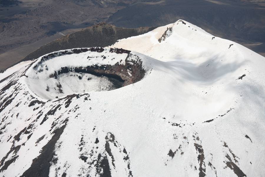 Tongariro Volcano Ngauruhoe Cone Crater