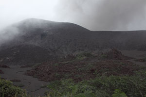 Yasur volcano from east